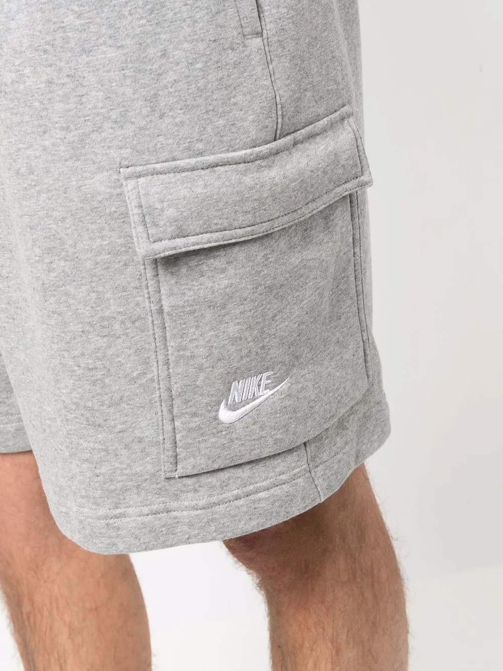 фото Nike спортивные шорты с вышитым логотипом