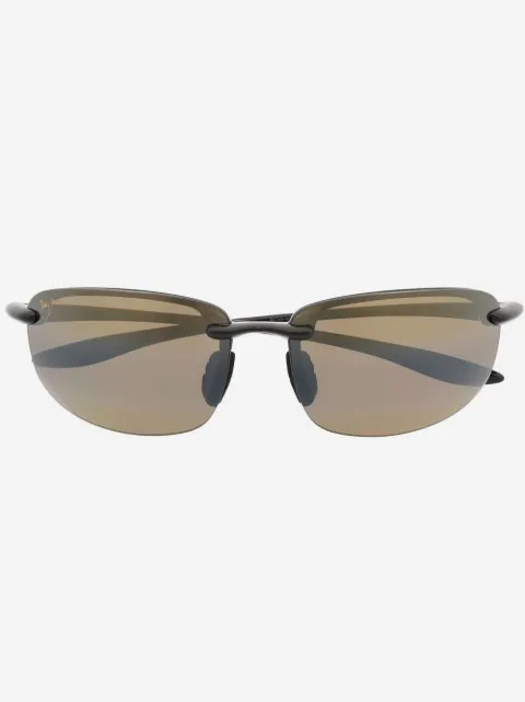 Maui Jim نظارة شمس بإطار عين القطة وعدسات ملونة
