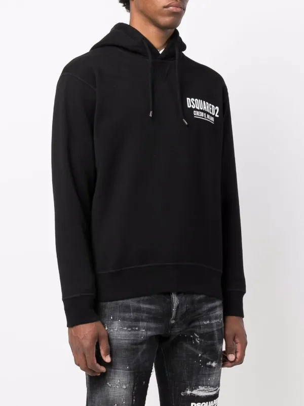 パーカー・フーディ Dsquared2 Logo-Print Black Cotton Hoodie 19335673_42529452_600.jpg