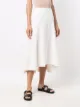 12 STOREEZ asymmetric A-line midi skirt