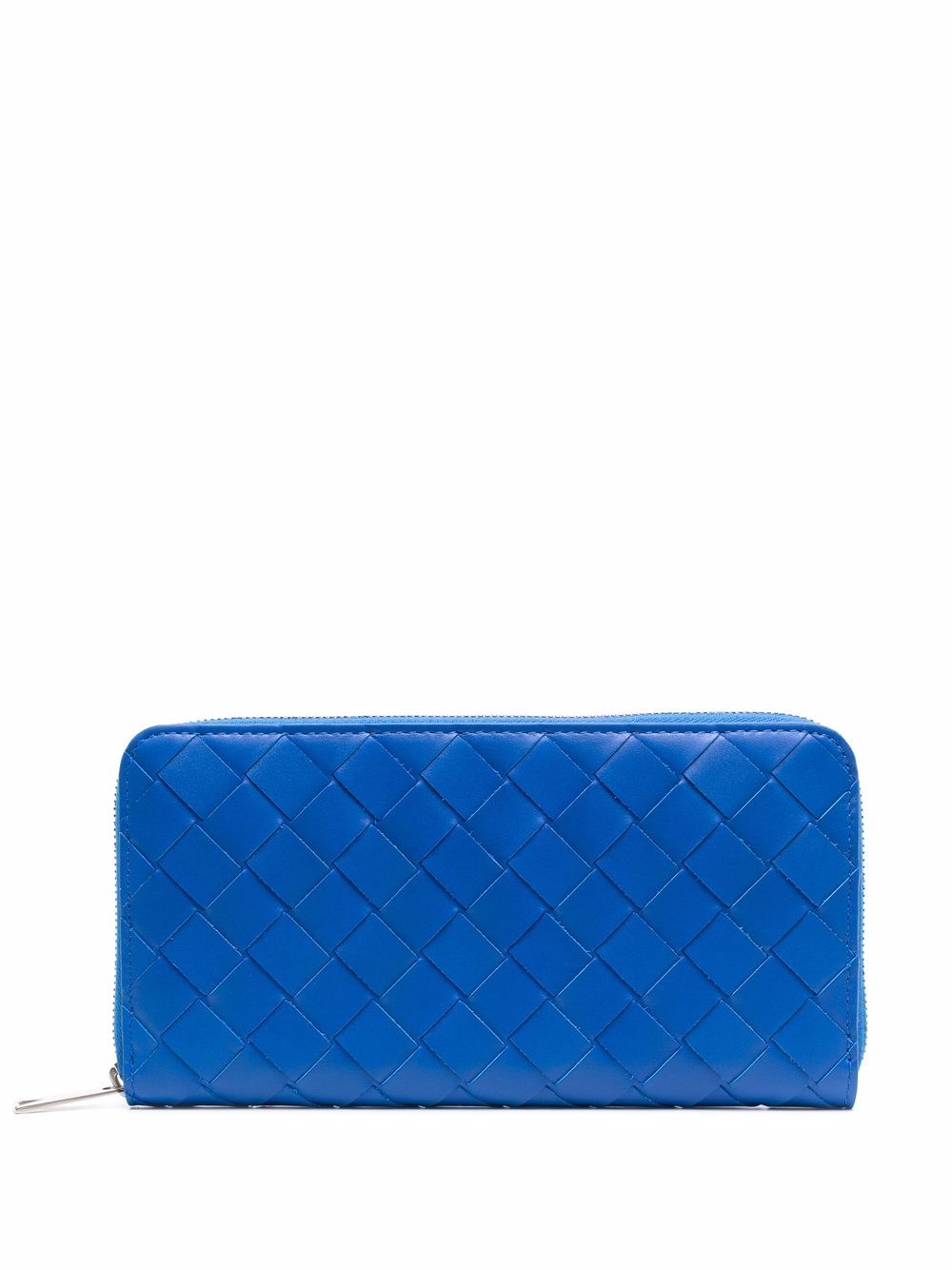 Bottega Veneta Intrecciato portemonnee Blauw