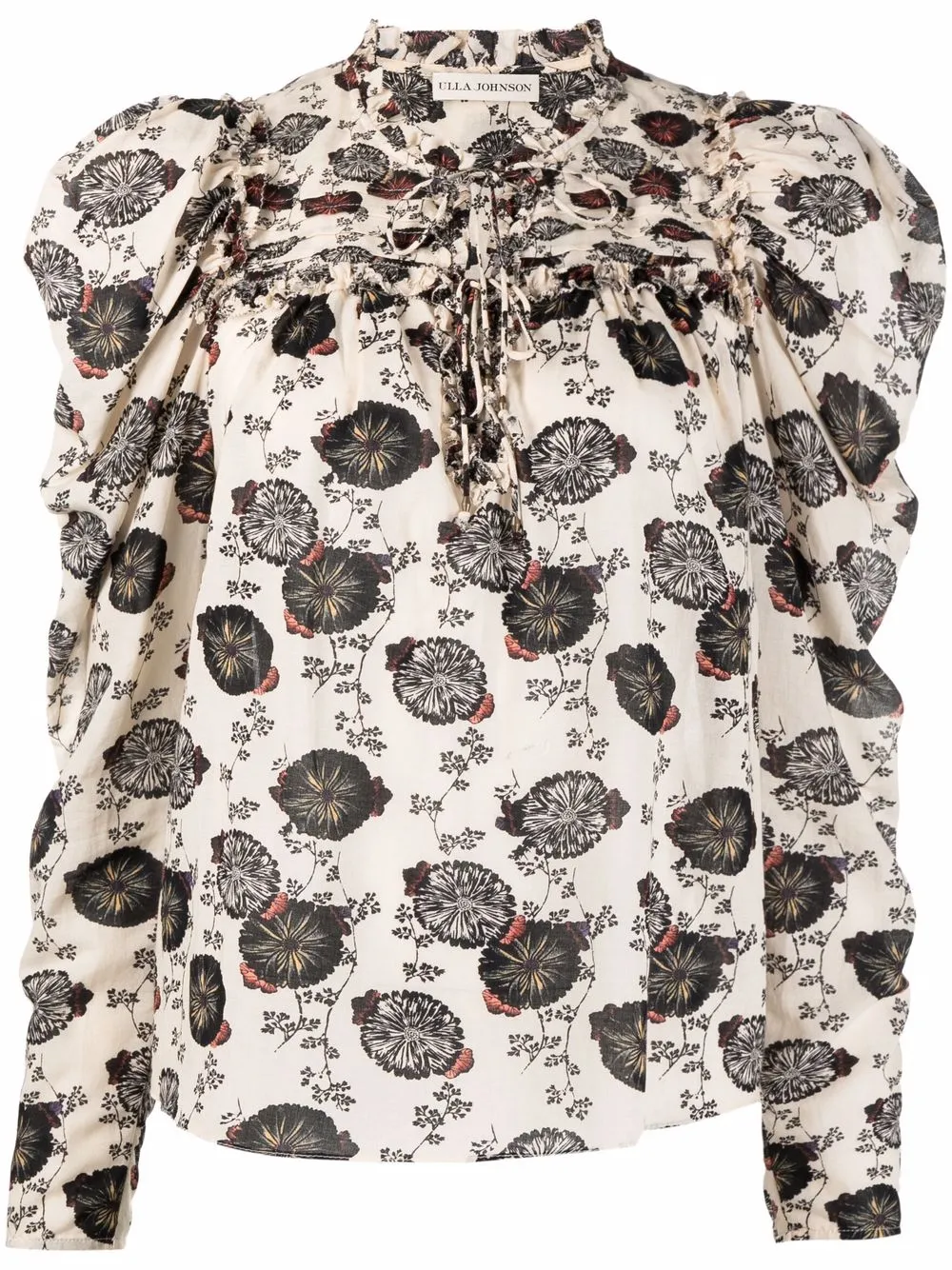 

Ulla Johnson blusa con estampado de jardín - Neutro