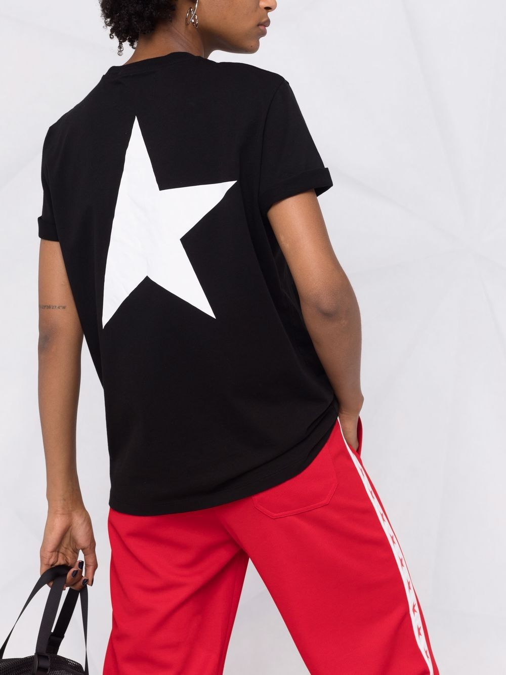 фото Golden goose футболка black star collection с принтом