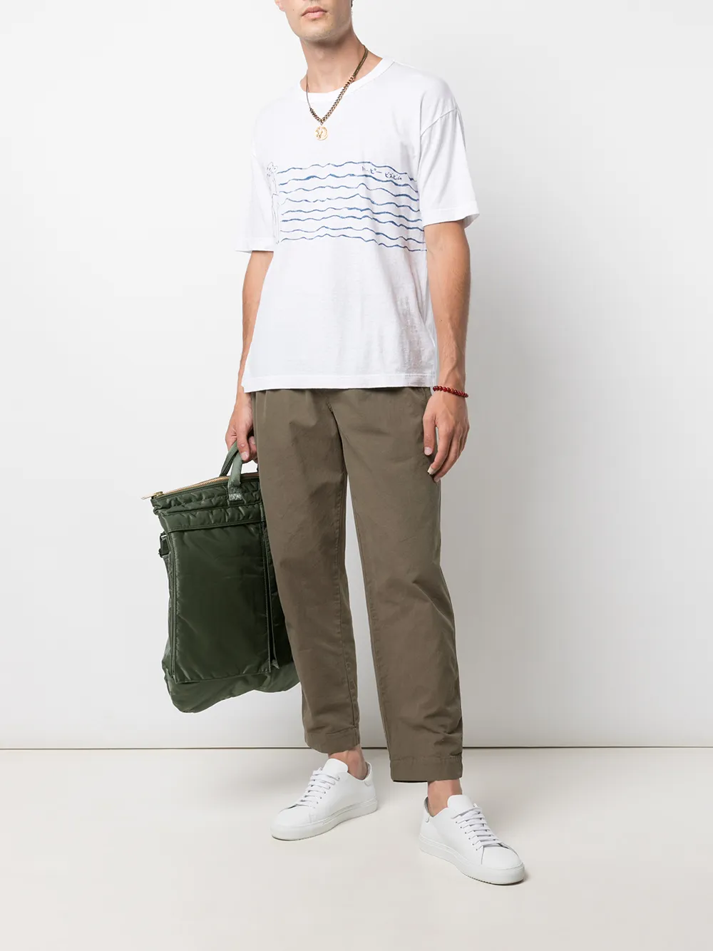 фото Visvim футболка с графичным принтом