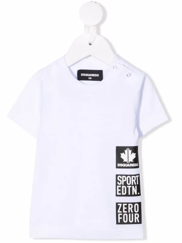ディースクエアード・キッズ プリント Tシャツ