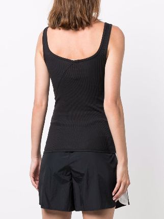 ribbed scoop-neck tank top展示图