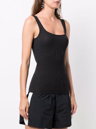 ribbed scoop-neck tank top展示图