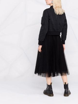 point d'esprit tulle skirt展示图