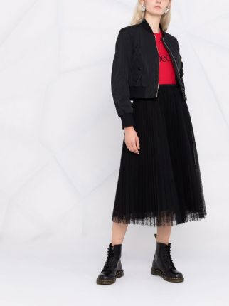 point d'esprit tulle skirt展示图