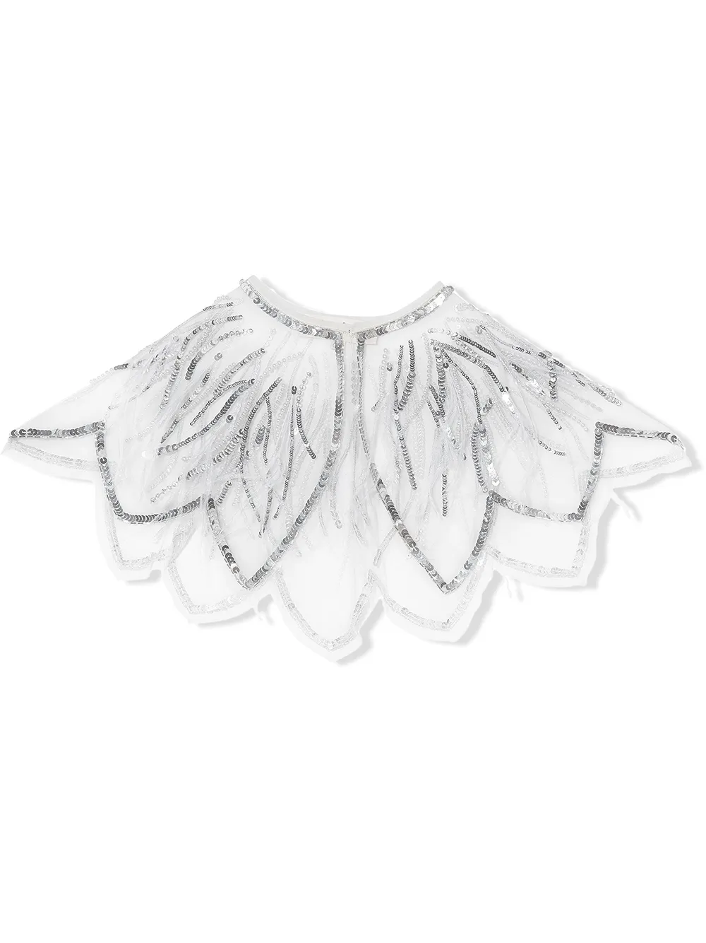 

Tutu Du Monde Azalea embellished cape - White