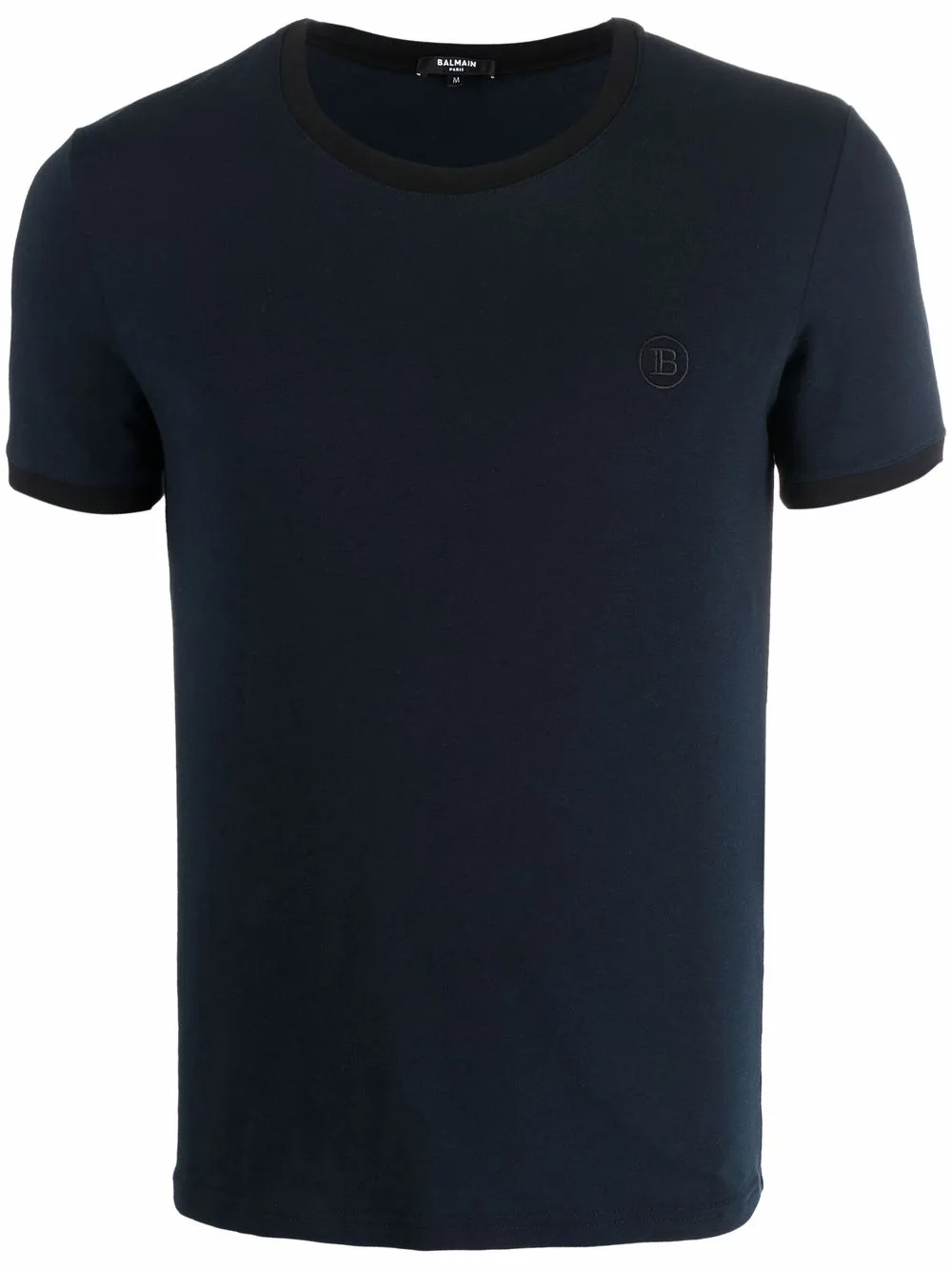 

Balmain embroidered-logo T-shirt - Blue
