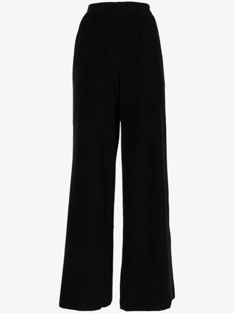 Ground Zero velvet wide-leg trousers