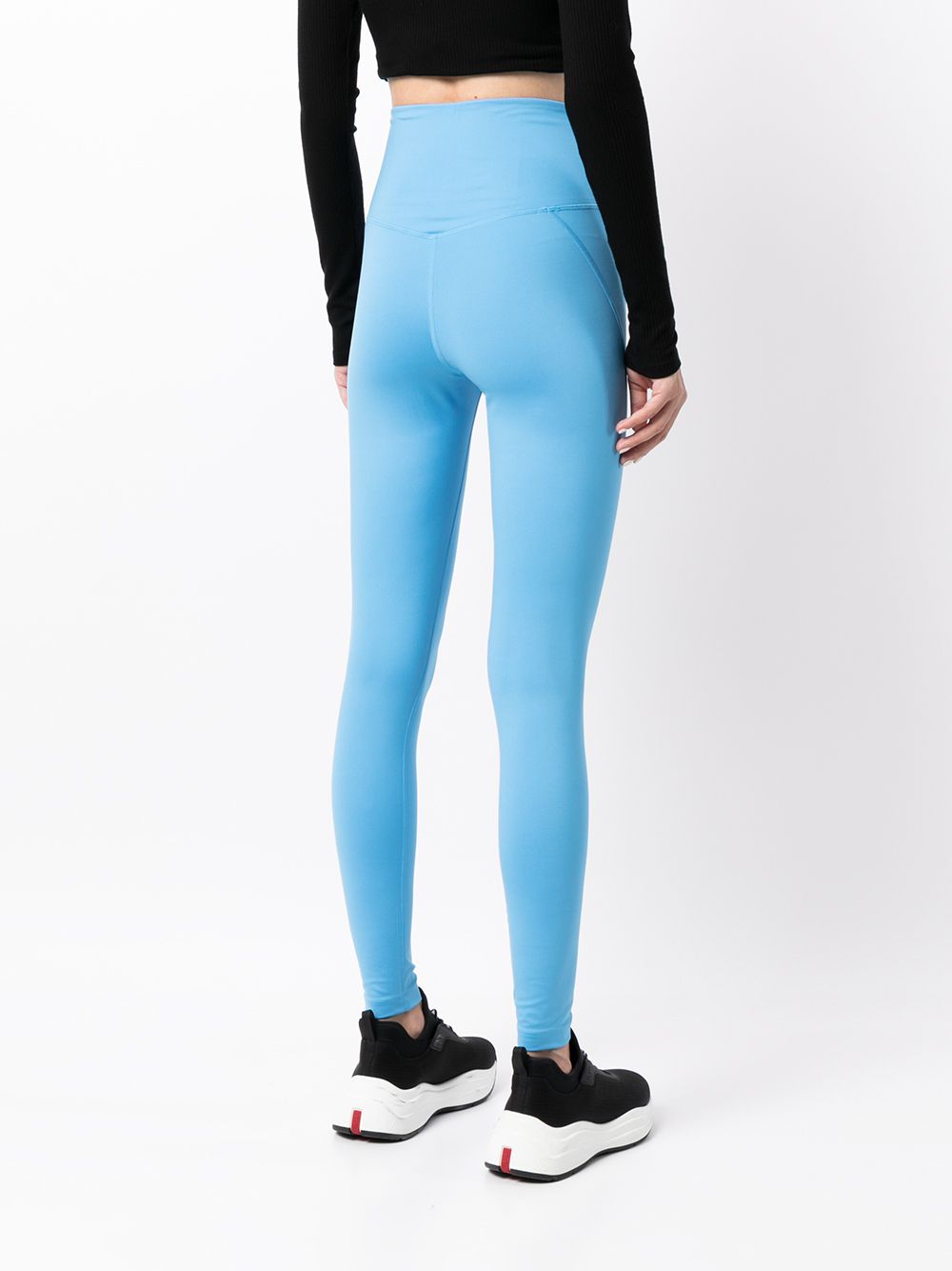 Shop Girlfriend Collective Compressive High-rise Leggings In Blau