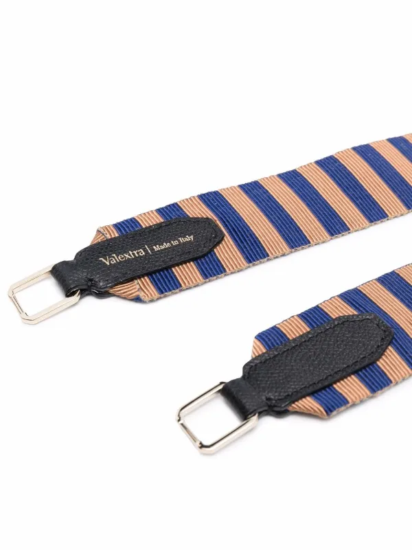 striped purse strap