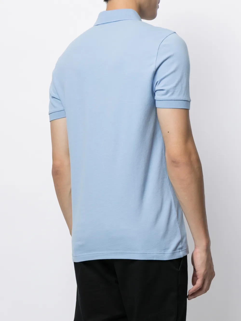 фото Boss рубашка поло с нашивкой-логотипом