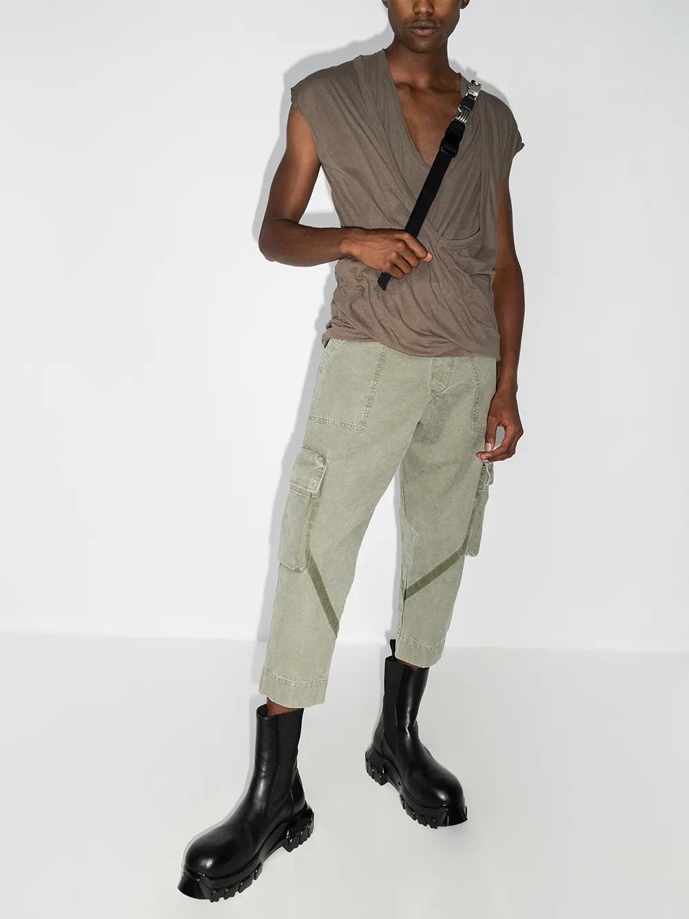фото Rick owens футболка double dylan