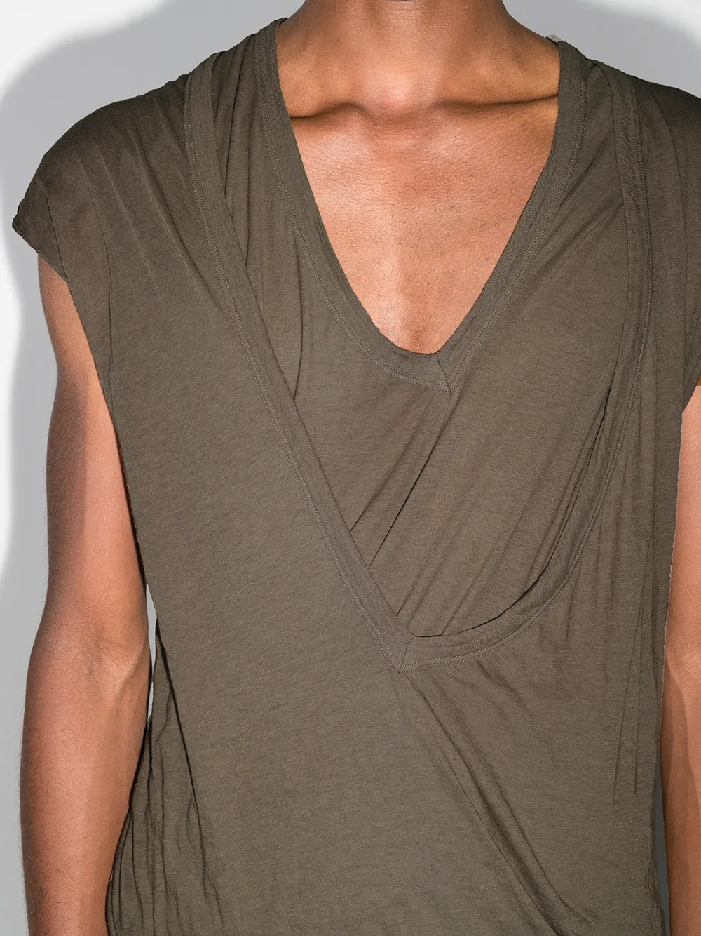 фото Rick owens футболка double dylan