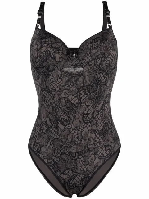 Marlies Dekkers بودي بقالب مبطن وطبعة تجريدية