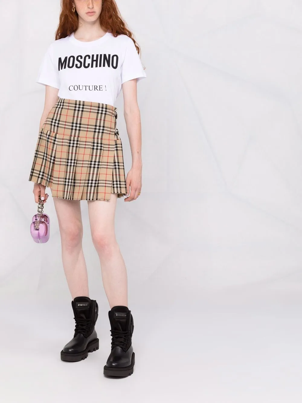 фото Moschino футболка с логотипом