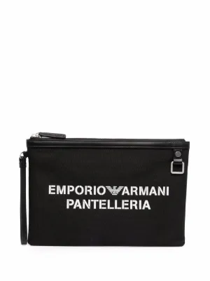 emporio armani clutch bag