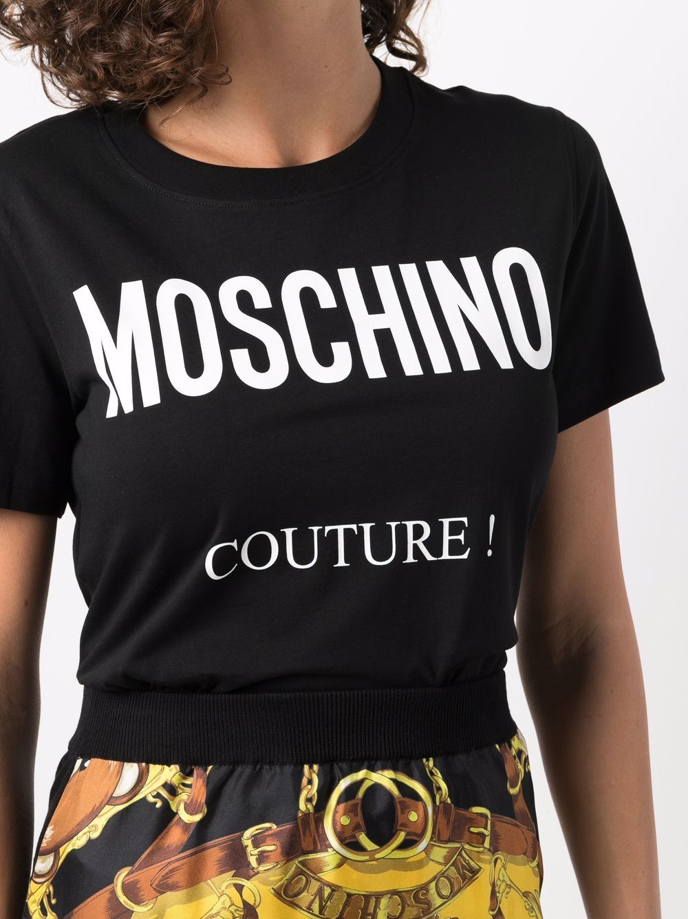 фото Moschino футболка с логотипом