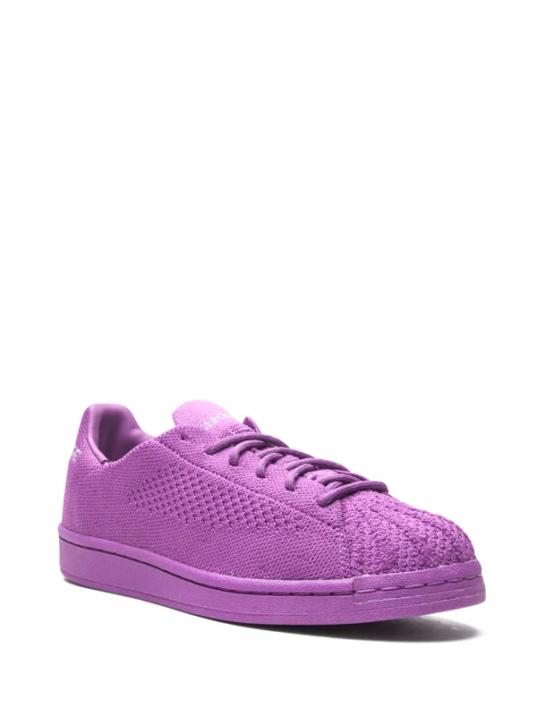 Adidas x pharrell supercolor shop superstar sneakers in purple