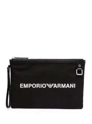 emporio armani clutch bag