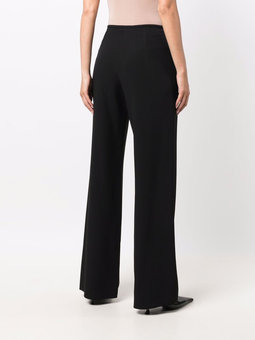 Emporio Armani high-waisted wide-leg pants Women