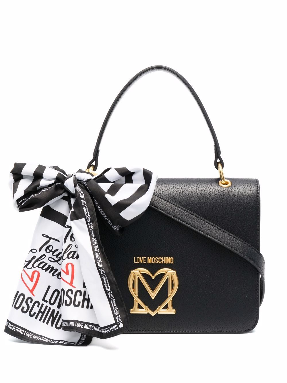 фото Love moschino сумка-тоут с логотипом