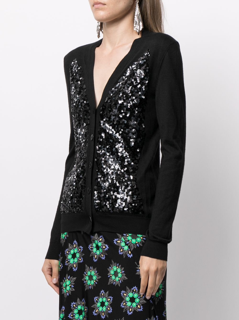 Louis Vuitton Sequin Embellished Cardigan