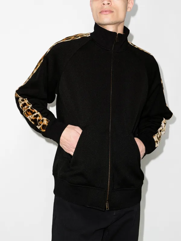 Mastermind World レオパード ジャケット | ブラック | FARFETCH JP 