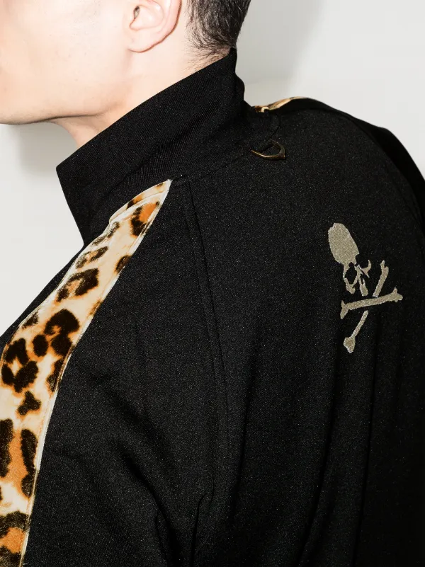 Mastermind World レオパード ジャケット | ブラック | FARFETCH JP 