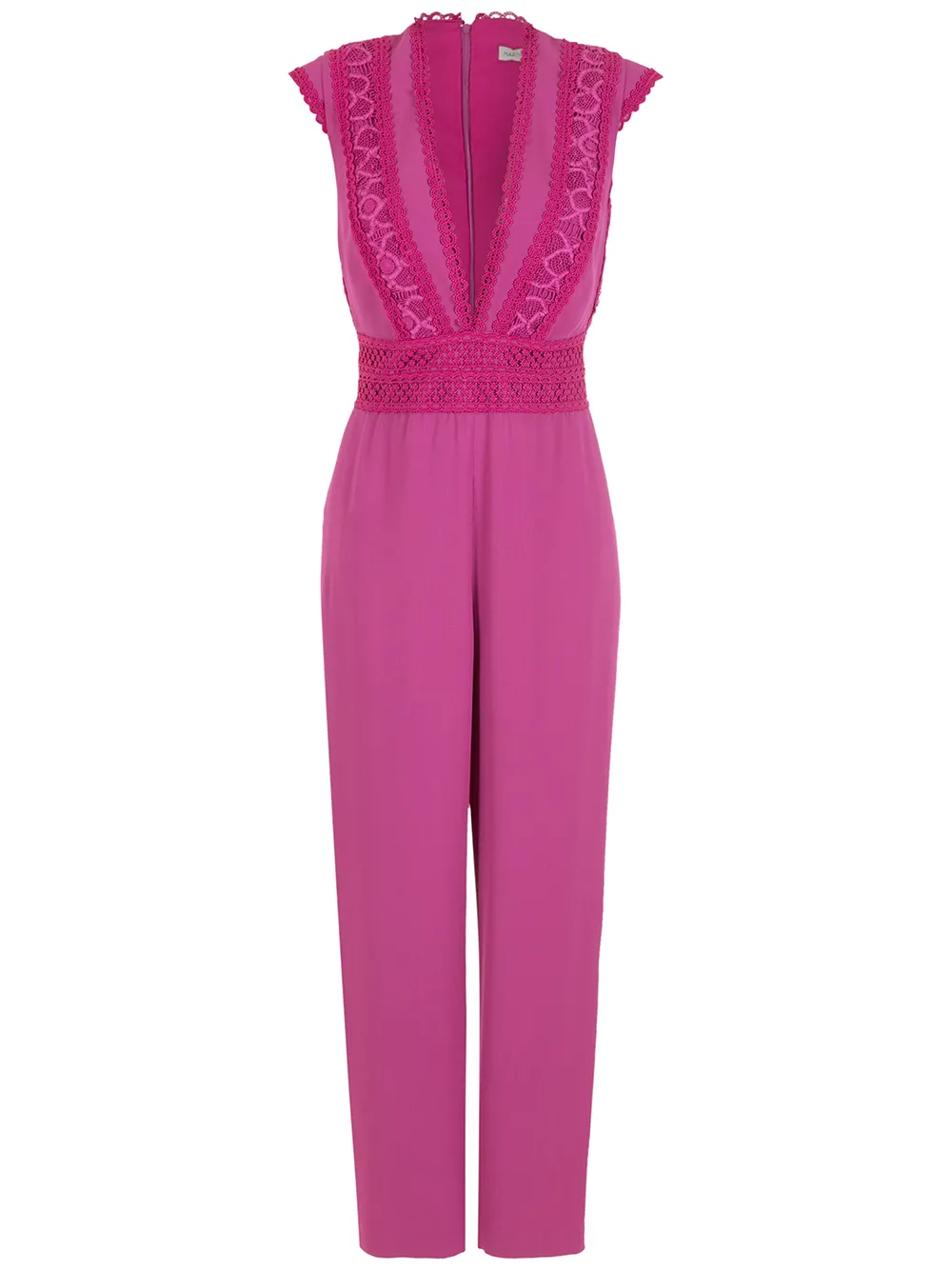 

Martha Medeiros Nicole lace-detail jumpsuit - Pink