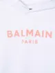 Balmain Kids TEEN logo-print hoodie