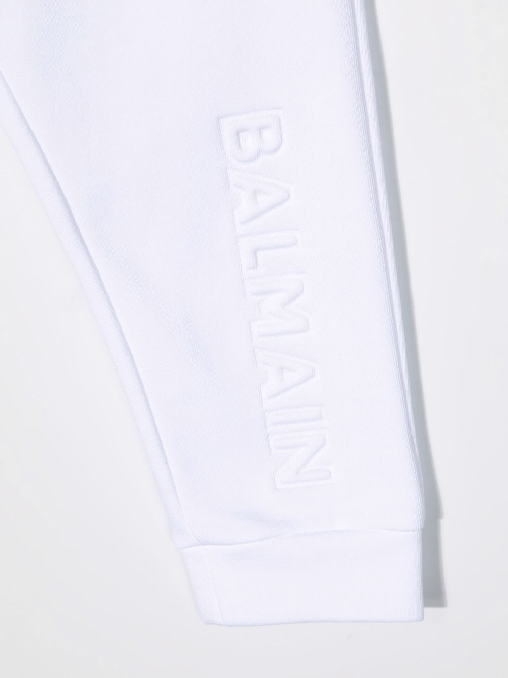 фото Balmain kids спортивные брюки с логотипом