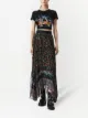 Alice+Olivia Katz pleated maxi skirt