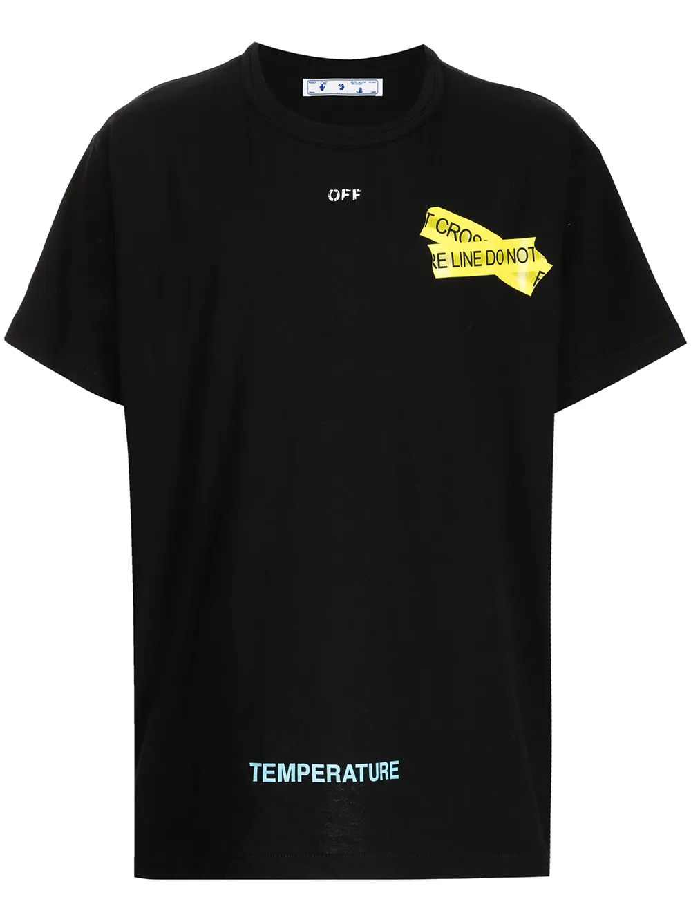 off white police tape shirt