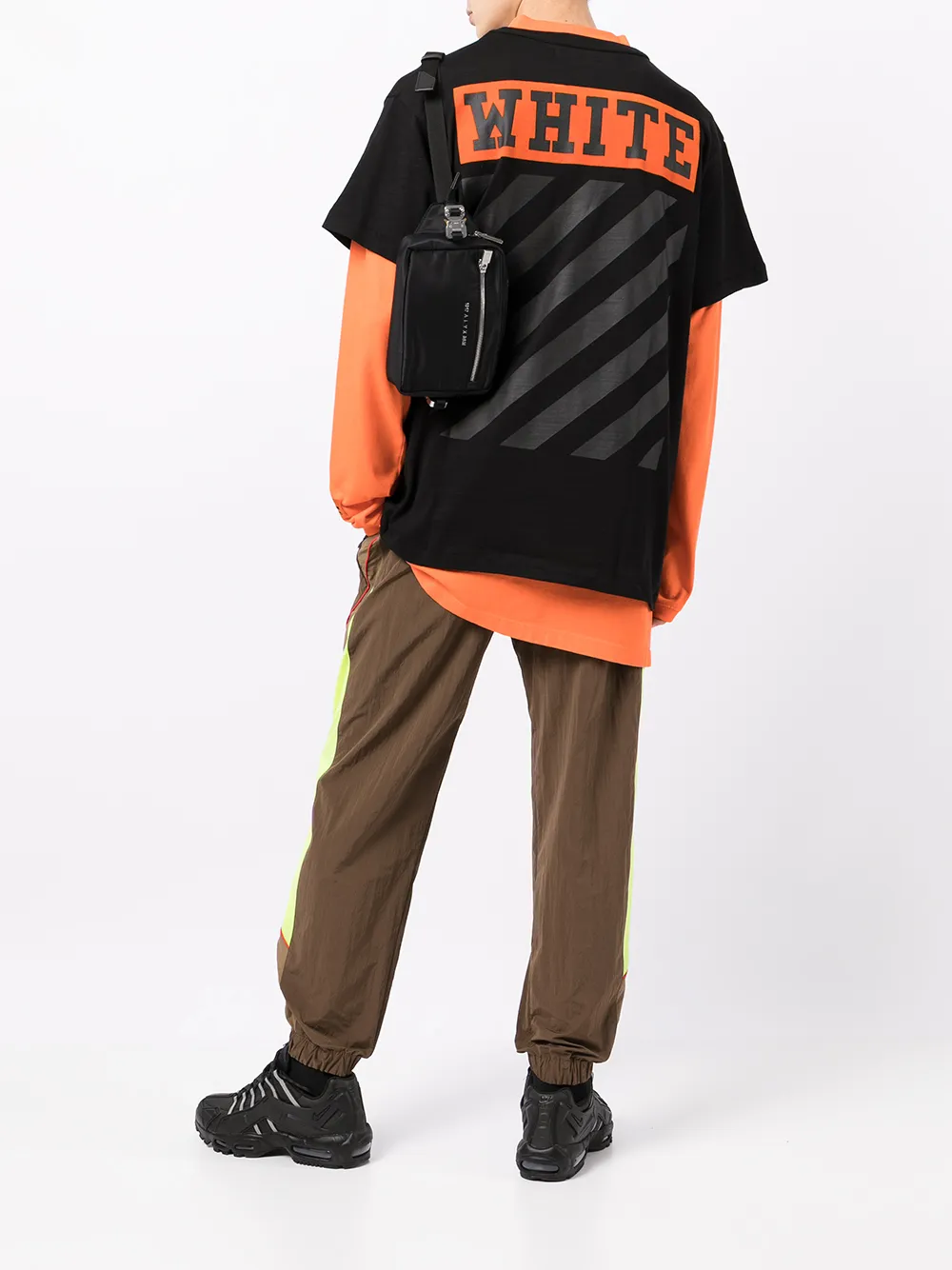 фото Off-white футболка с принтом