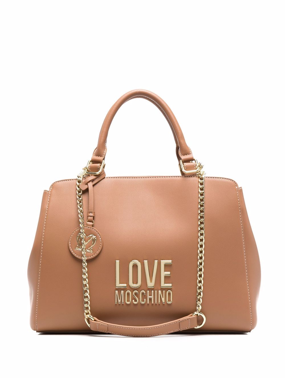 фото Love moschino сумка-тоут с логотипом