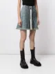 Louis Vuitton pre-owned woven A-line skirt
