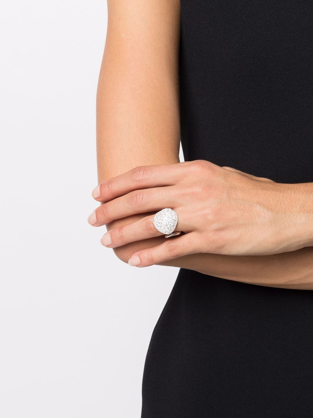 фото Bottega veneta кольцо с кристаллами