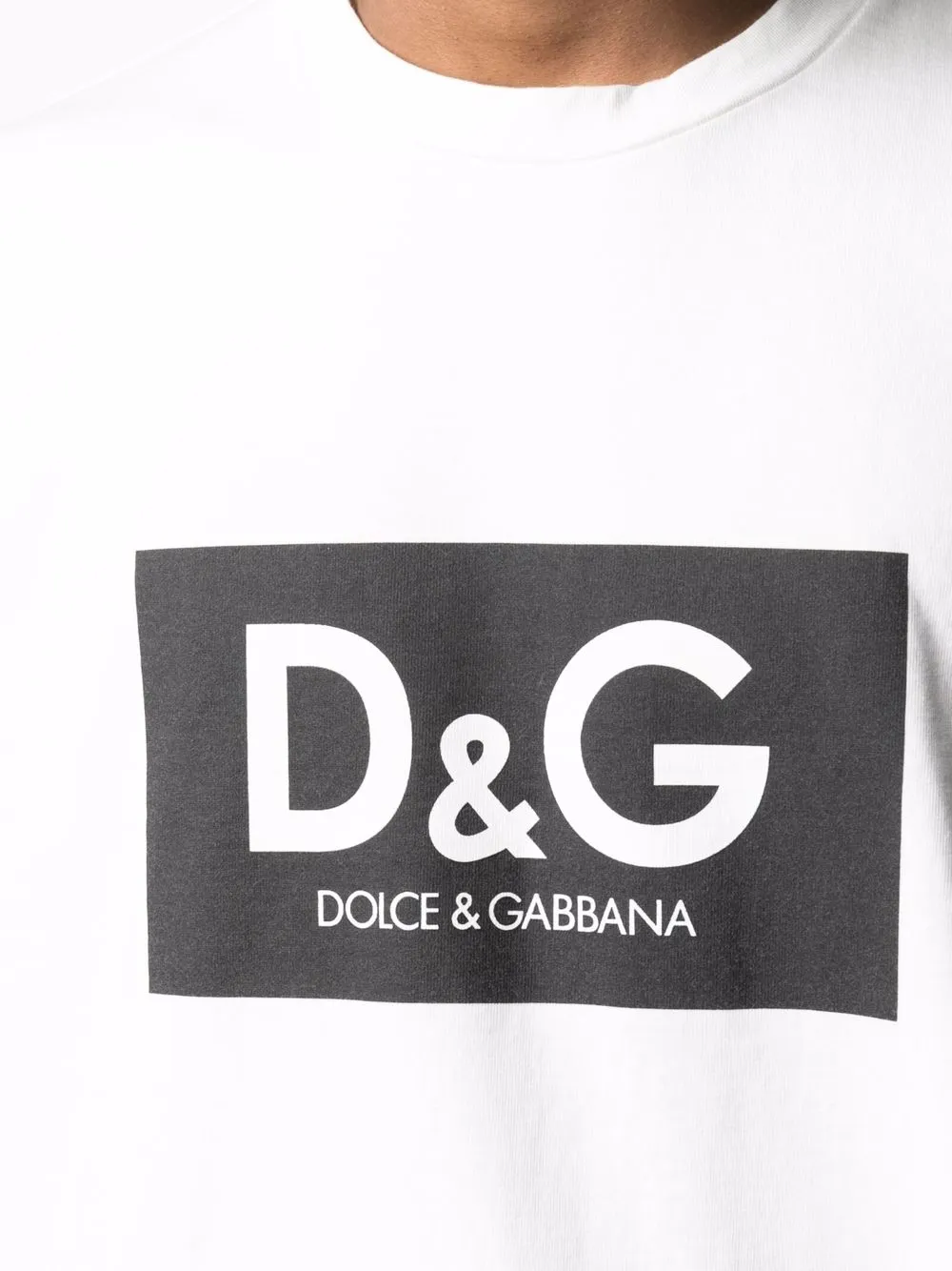фото Dolce & gabbana футболка с логотипом