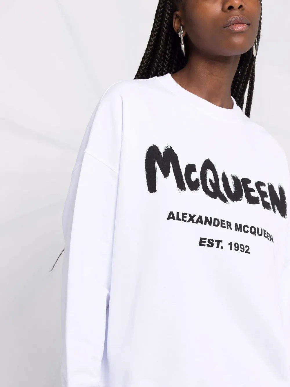 фото Alexander mcqueen толстовка с логотипом