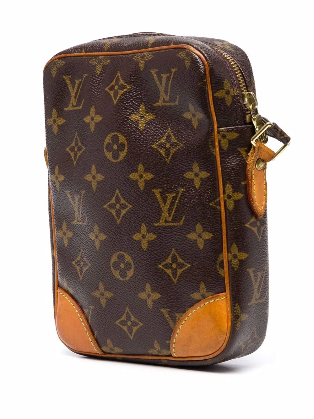 фото Louis vuitton сумка через плечо danube 2003-го года с монограммой