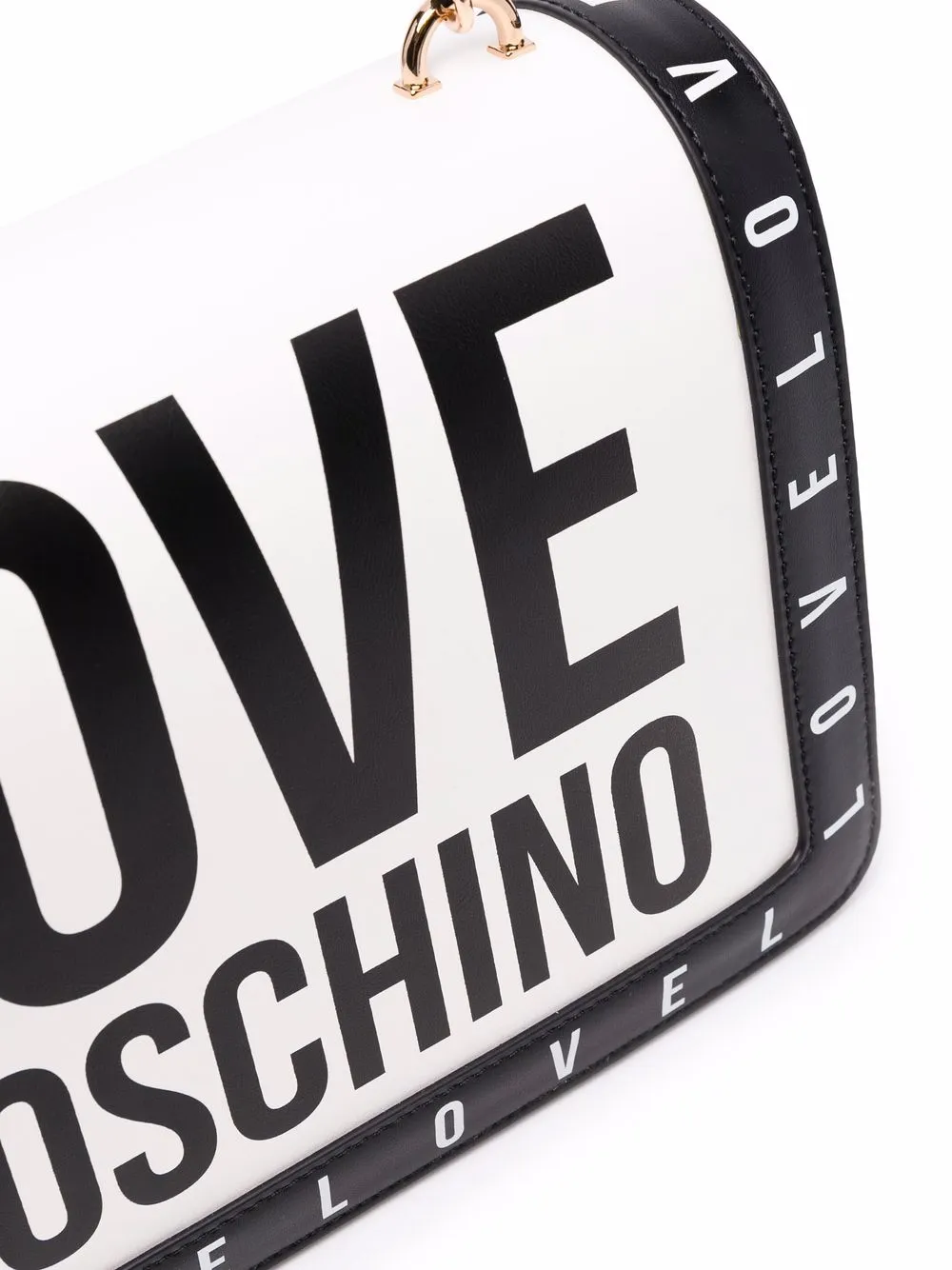 фото Love moschino сумка через плечо с логотипом