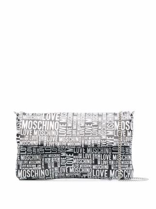 all-over logo-print crossbody bag展示图