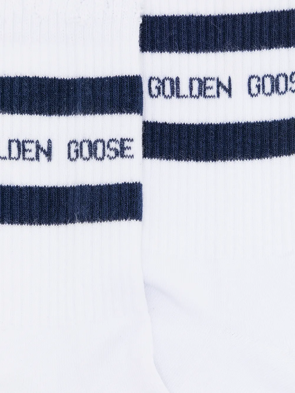 Golden Goose stripe trim ribbed socks | Men | Image 2
