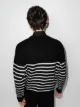 AMI Paris striped Ami de Coeur jumper