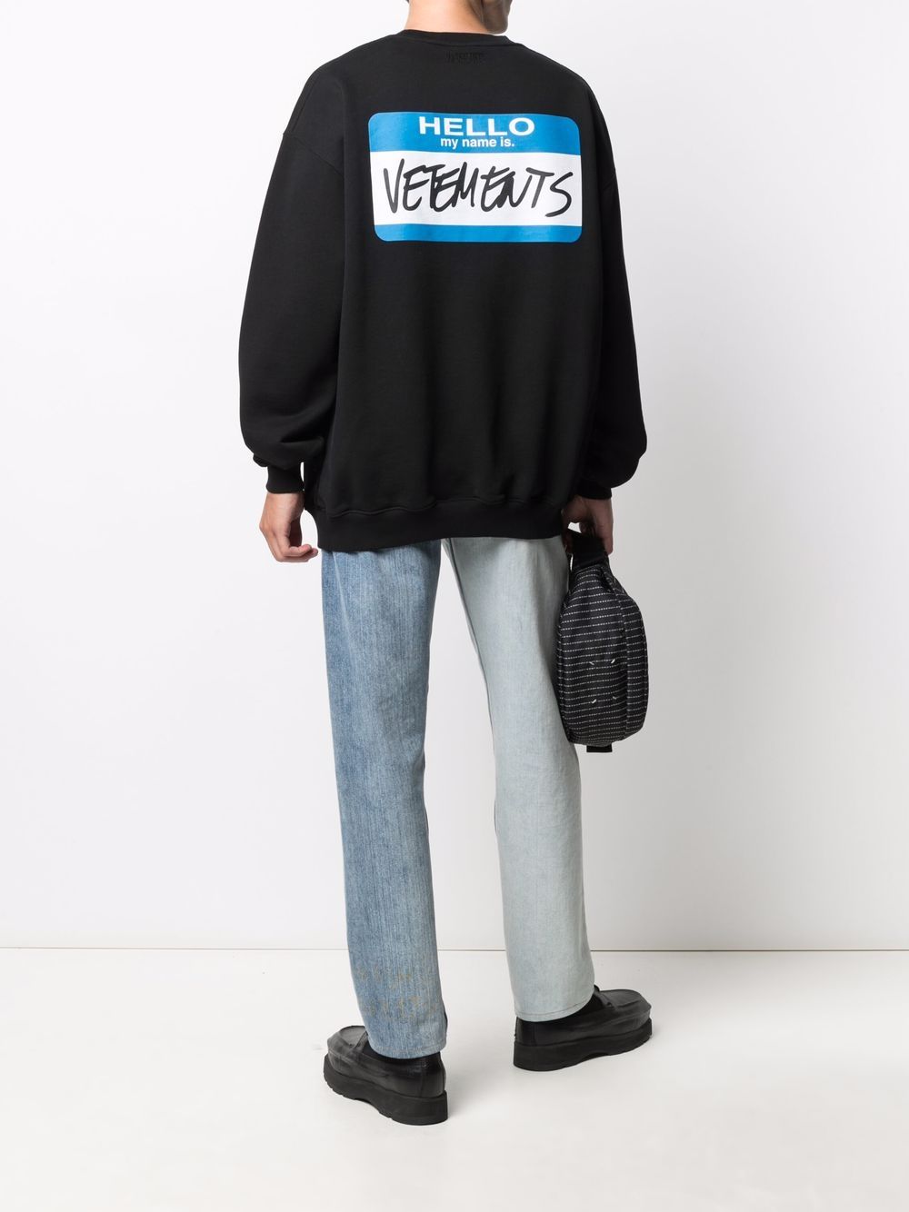 фото Vetements толстовка с логотипом