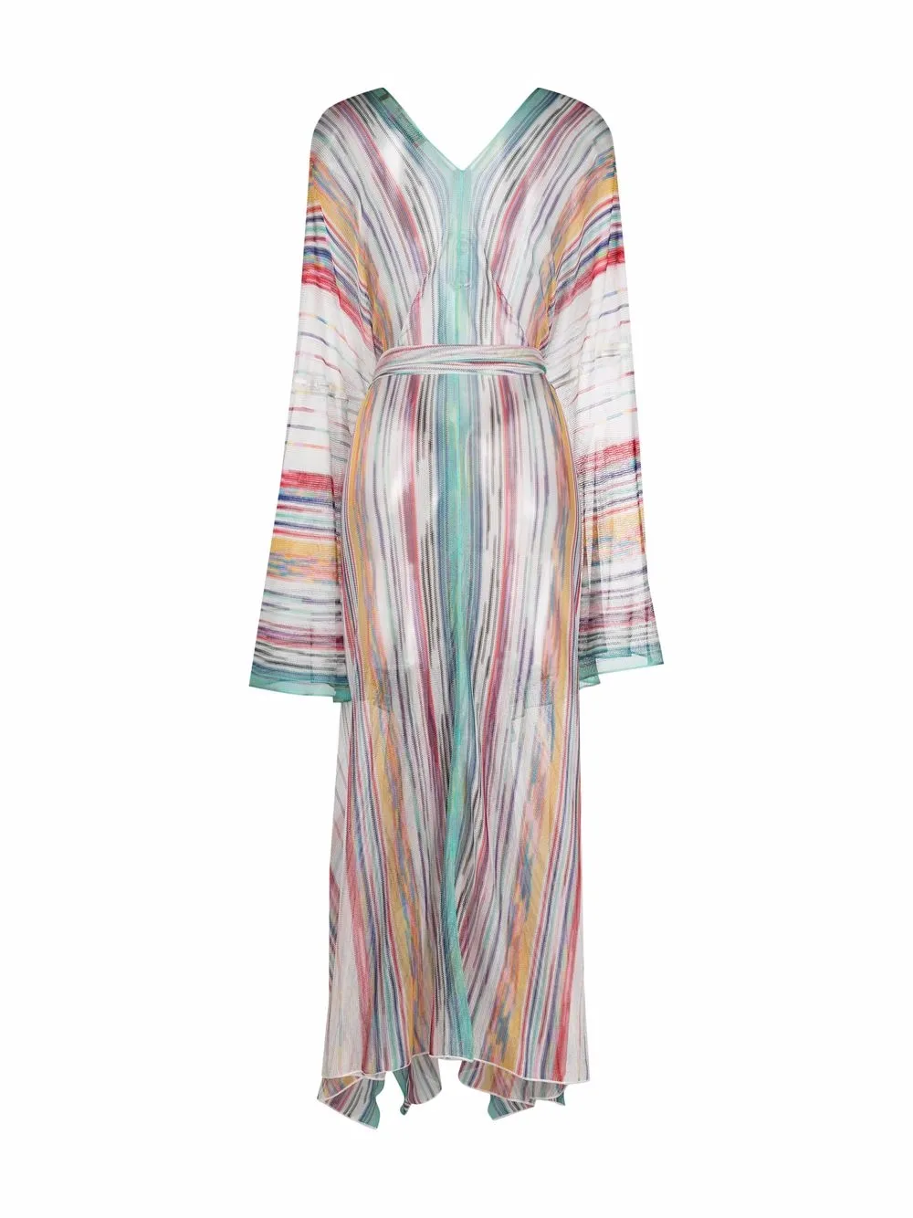 Image 2 of Missoni stripe-pattern knitted kaftan
